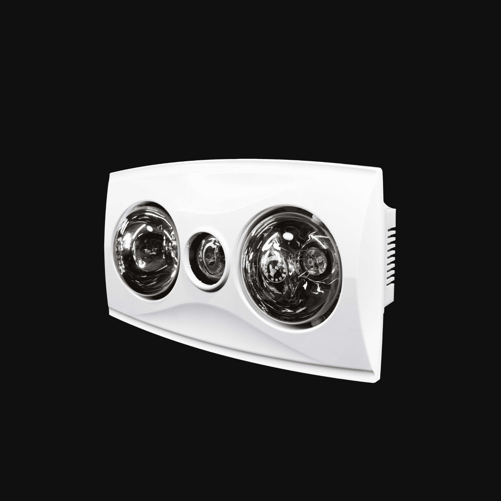 Two-Lamp Bathroom Heater