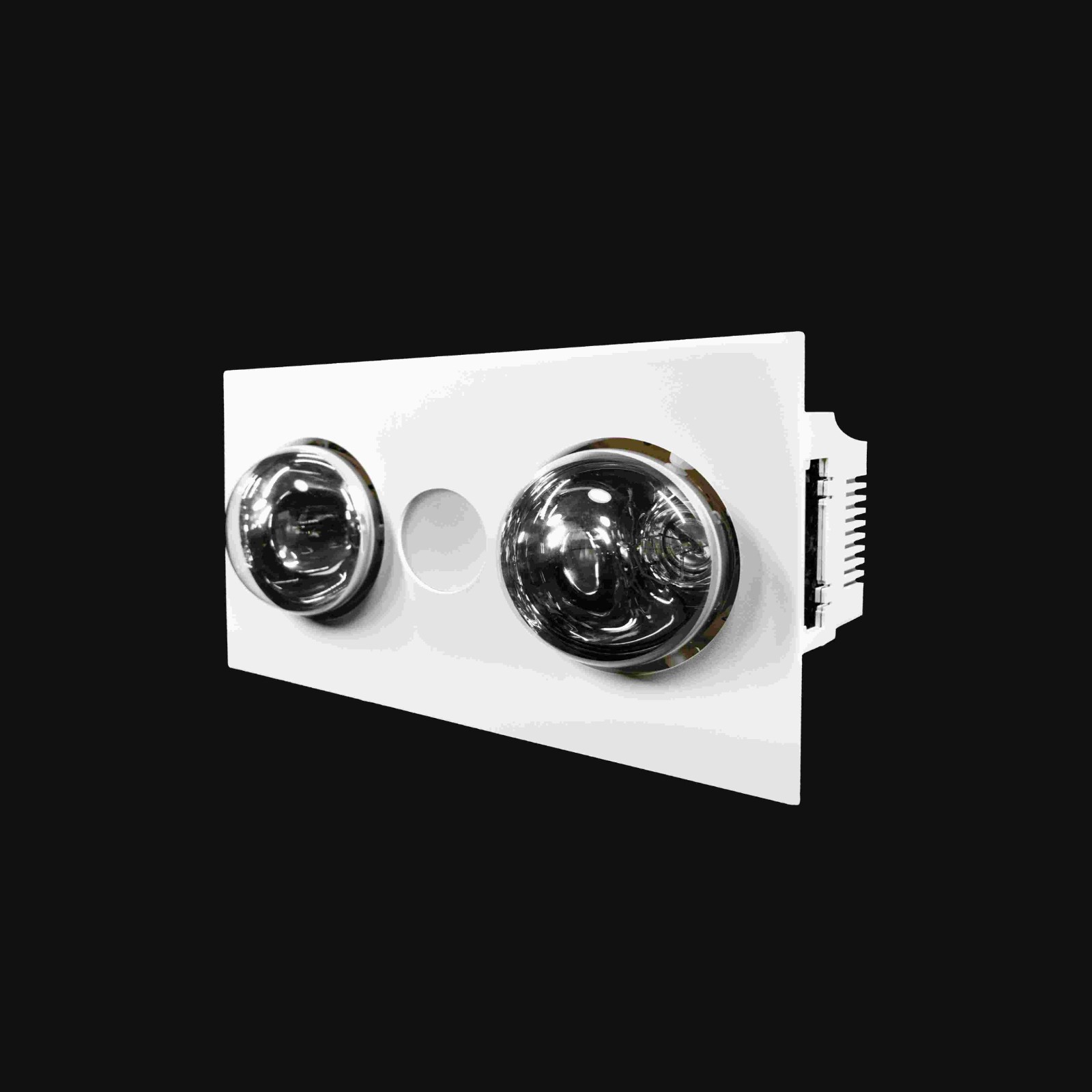 Dual-Lamp Bathroom Heater