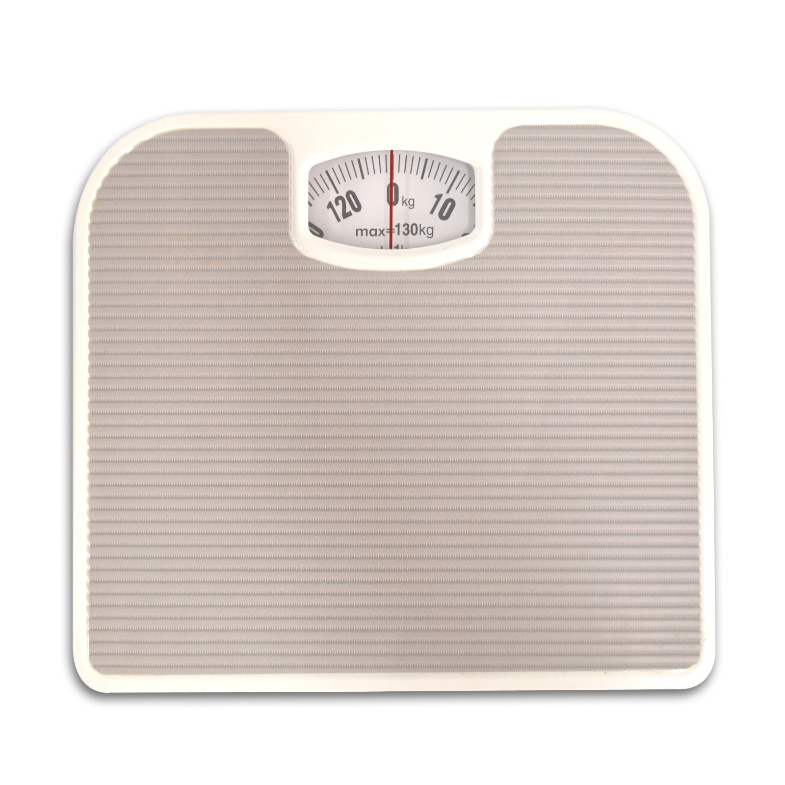 Analog Bathroom Scale with 130kg Capacity