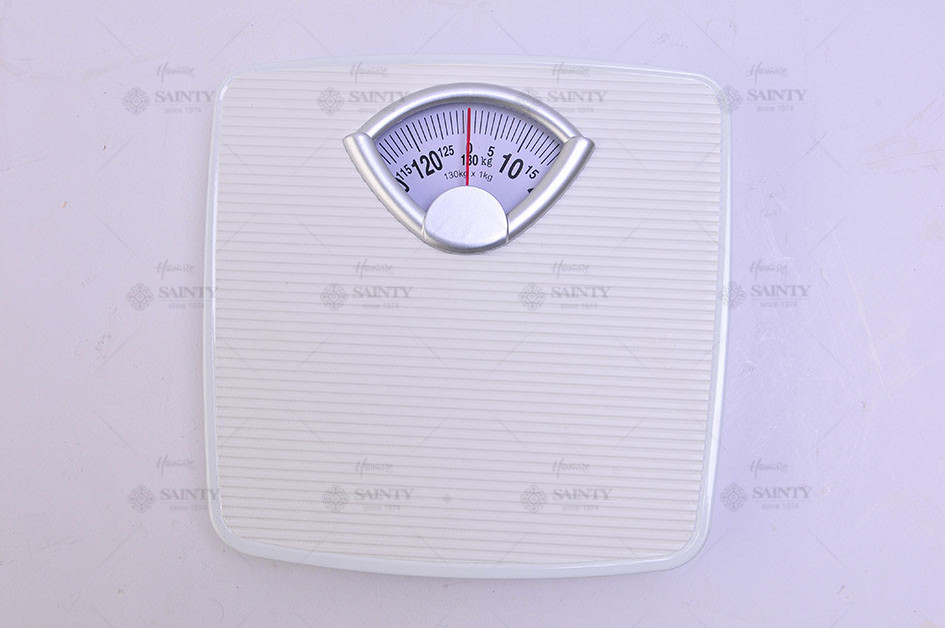 Analog Bathroom Scale with 130kg Capacity