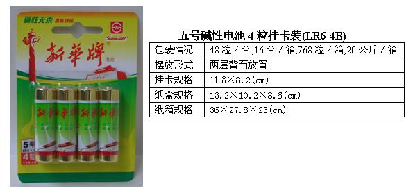 Alkaline AA Batteries, Carded Pack