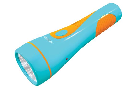 Handheld LED Flashlight with Battery