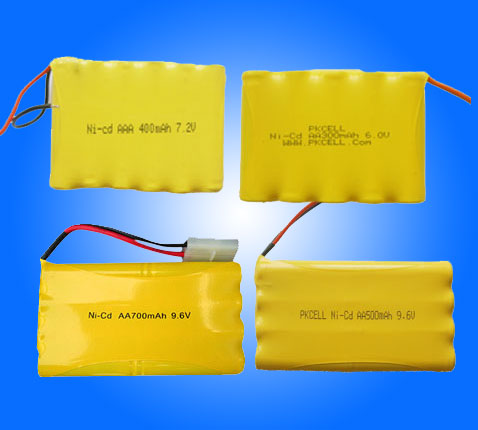 Nickel-Cadmium Rechargeable Battery Packs