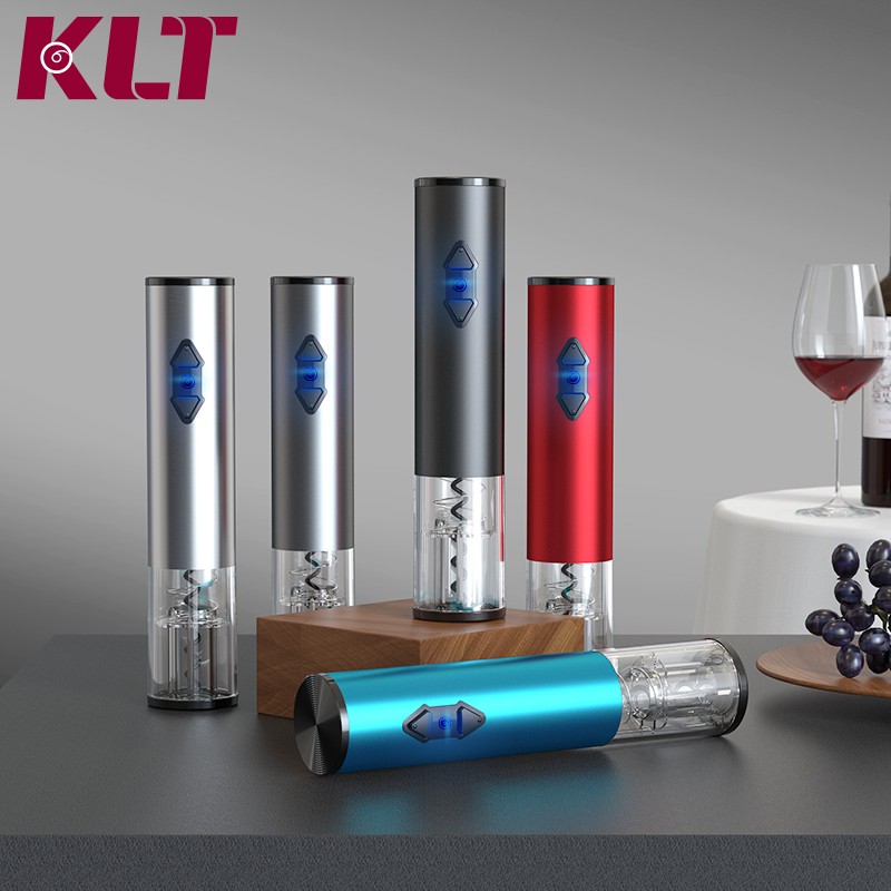 Battery Powered Wine Opener with LED Indicator