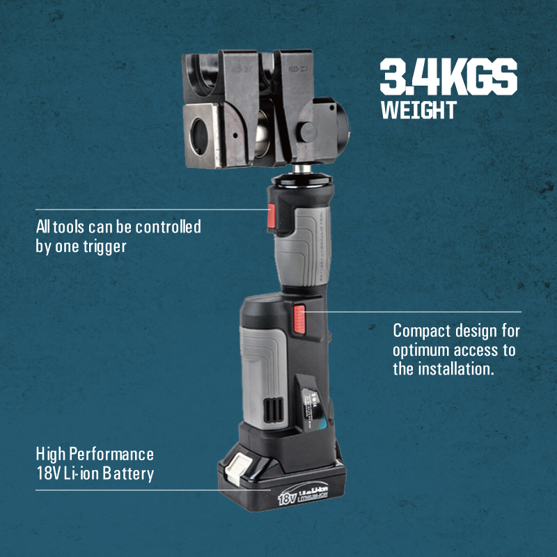 Battery Powered Axial Press Tool - Image 3