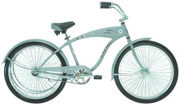 Classic Cruiser Bicycle with Fenders