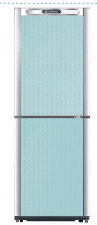 Two-Door Refrigerator with Adjustable Shelves