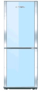 Retro Style Bottom Freezer Refrigerator