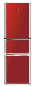 Three-Door Refrigerator with Bottom Freezer