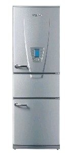 Freestanding Multi-Door Refrigerator with Digital Display