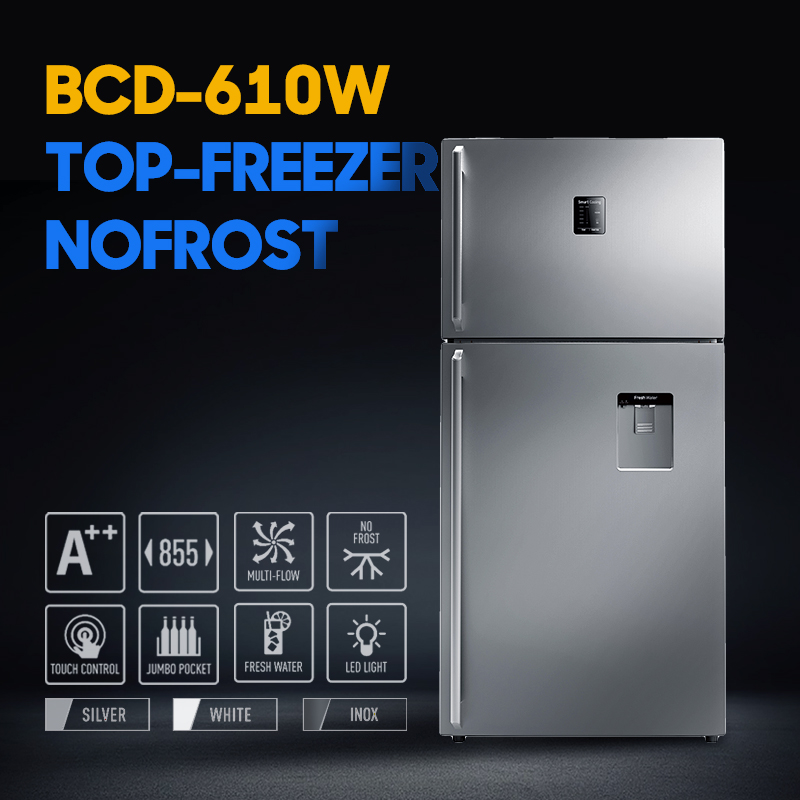 BCD-610W TOP-FREEZER NOFROST 610L - Image 3