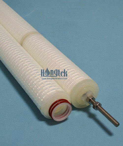 Backwashable Polypropylene Pleated Filter Cartridge
