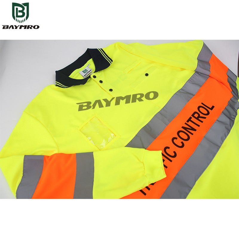 High Visibility Reflective Long Sleeve Shirt