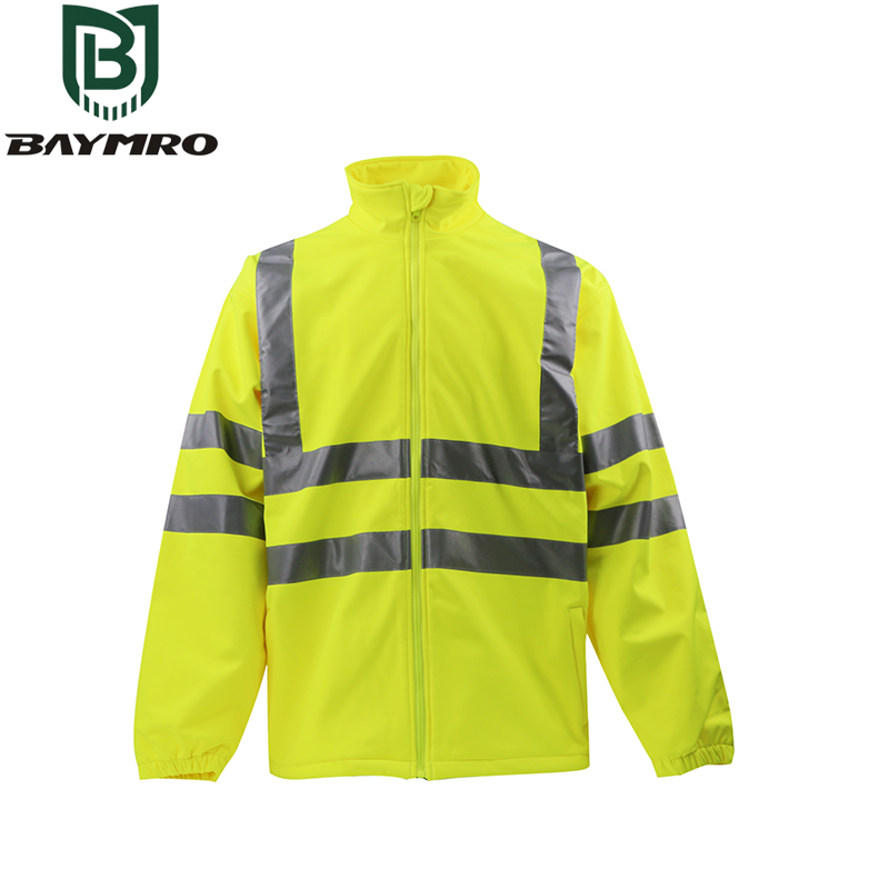 BDP1402 - Reflective Winter Softshell Jacket - BDP1402 - Image 3