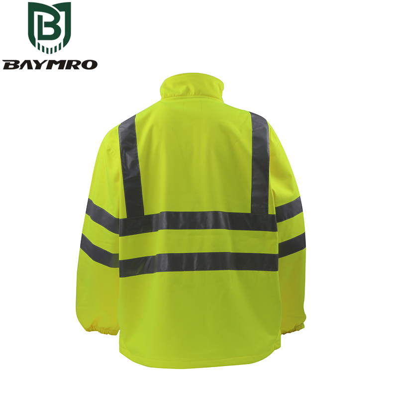 BDP1402 - Reflective Winter Softshell Jacket - BDP1402 - Image 2