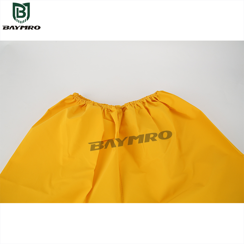Yellow Waterproof Rain Suit with Hood