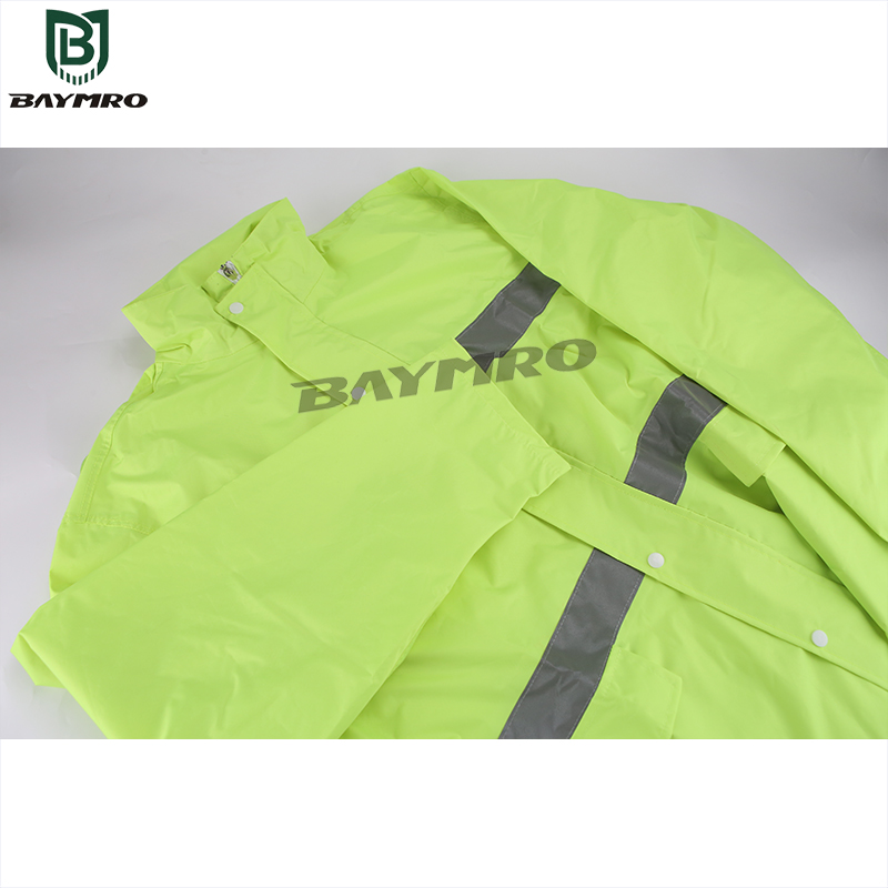 High-Visibility Waterproof Raincoat