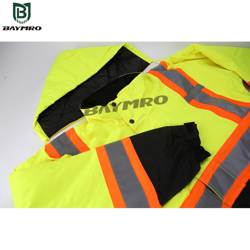 High-Visibility Reflective Winter Jacket