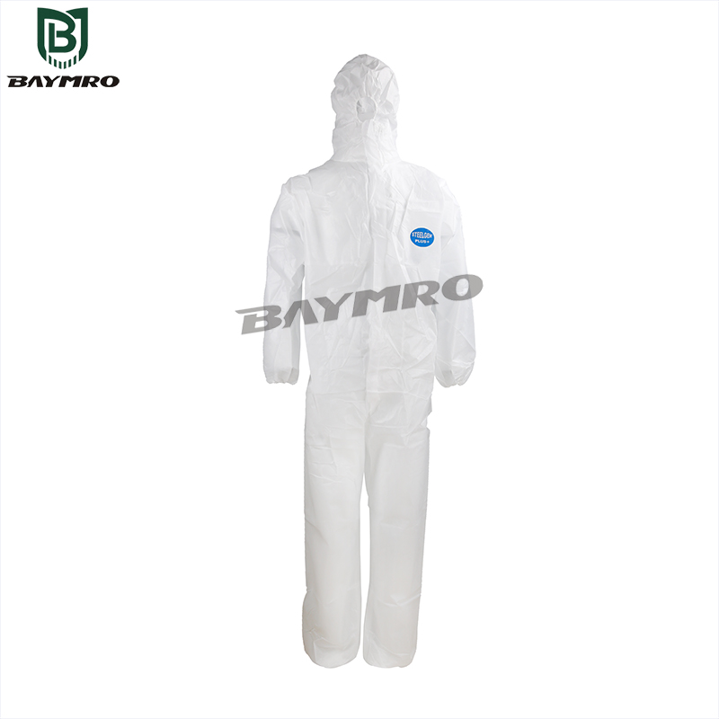 BDP6000 - Type 5/6 Disposable Coveralls w/hood - BDP6000 - Image 3