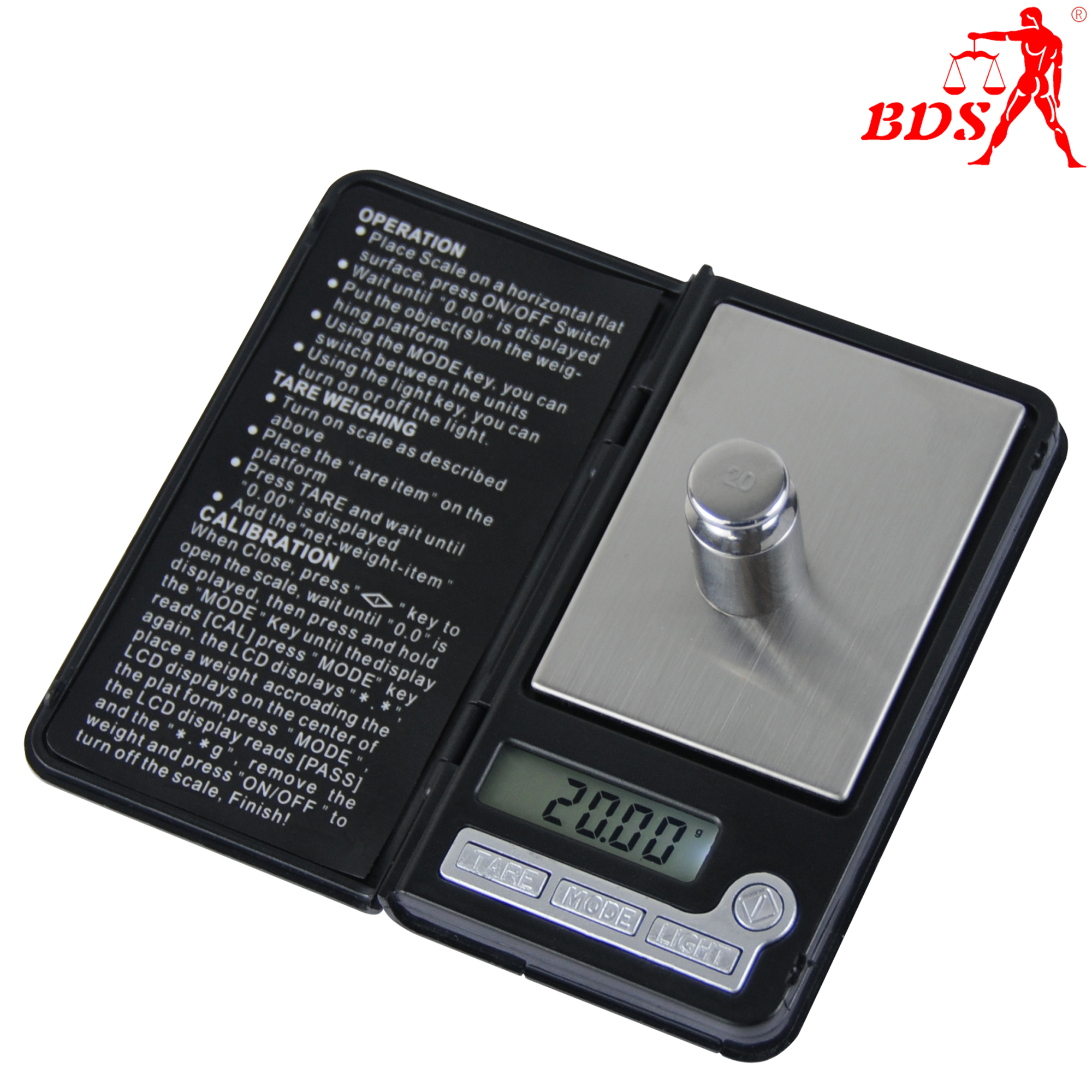 BDS-808-Series pocket scale mini portable electronic scale jewelry weighing scale - Image 2