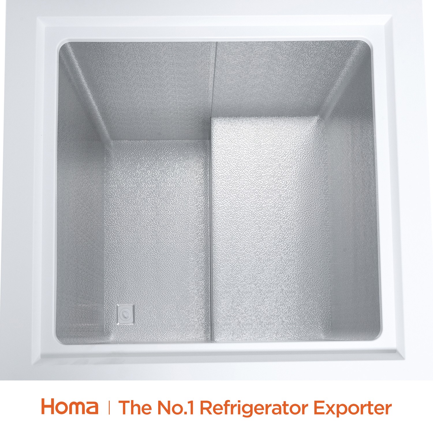 Compact Chest Freezer with Adjustable Temperature Control