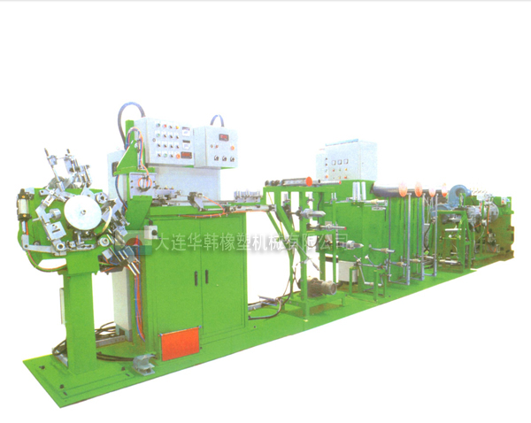 Tire Bead Apexing and Flipping Machine