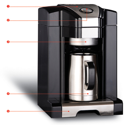 Bean-to-Cup Self-Service Coffee Maker