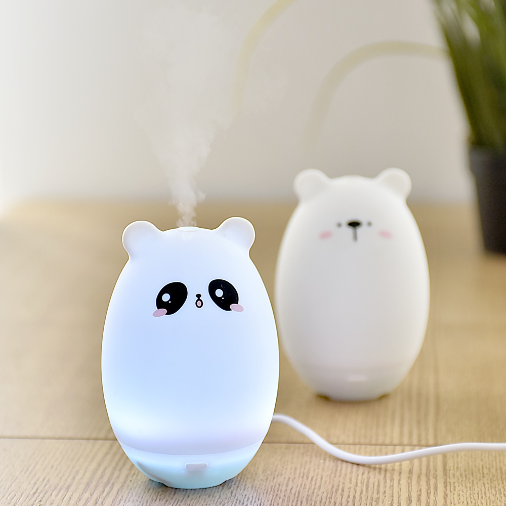 Bear-Shaped Ultrasonic Humidifier with LED