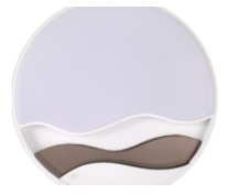 Circular LED Ceiling Light for Bedroom