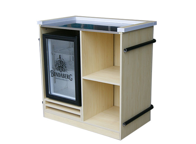 Compact Beer Display Refrigerator with Glass Door