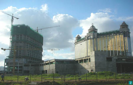 Holiday Villa Main Building Construction Project