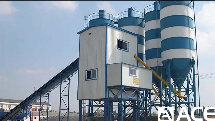Belt Conveyor Concrete Mixing Plant - Image 3