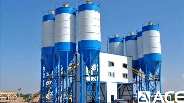 Belt Conveyor Concrete Mixing Plant - Image 2