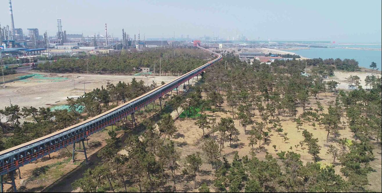 belt conveyor system fram steel structure - Image 3