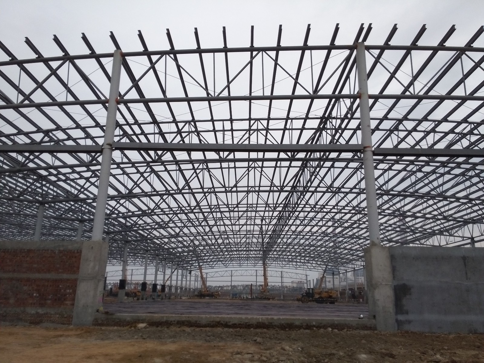 belt conveyor system fram steel structure - Image 2