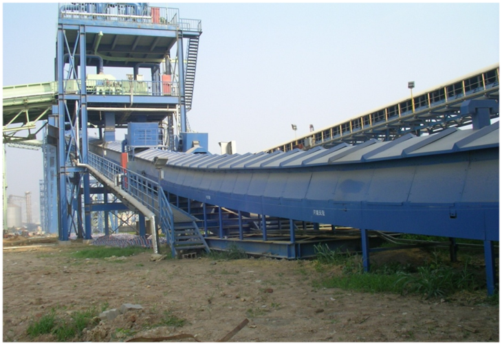 Industrial Belt Conveyor System