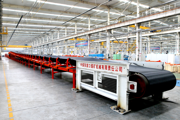 Industrial Belt Conveyor System