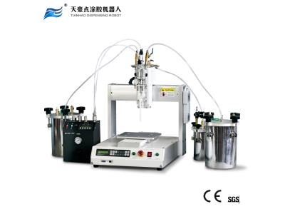 Benchtop Epoxy Resin Dispensing Robot with Automatic Cleaning