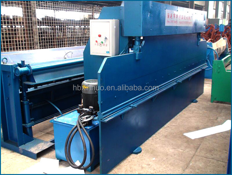 Control panel of bending machine