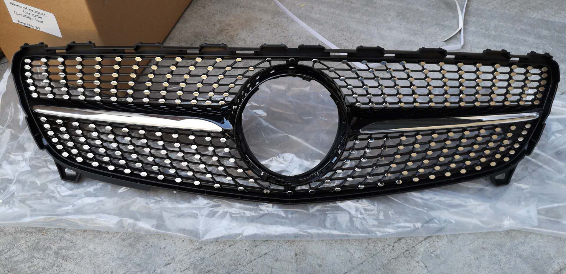 Diamond Style Grille for Mercedes-Benz W176 2016-2018