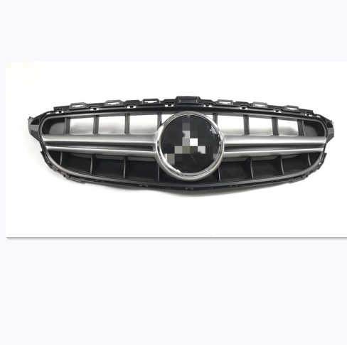 Silver Front Grille for Mercedes-Benz W205 C63 (2013-2015)