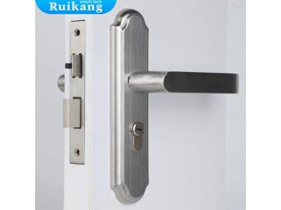 Best brand double side 304 Stainless steel bathroom toilet handle security key door lock - Image 3
