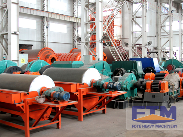 Magnetic Drum Separator for Material Recycling