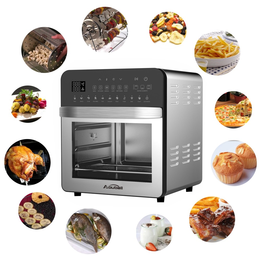 14.5L Electric Air Fryer with Digital LED Display