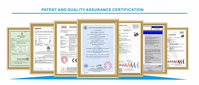 Quality assurance and patent certifications