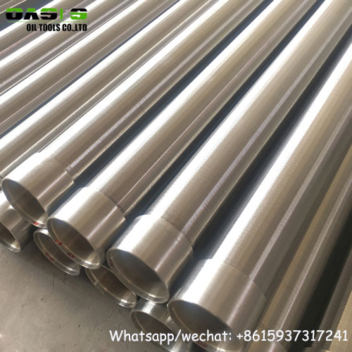 Continuous slot wire wrap screen overview