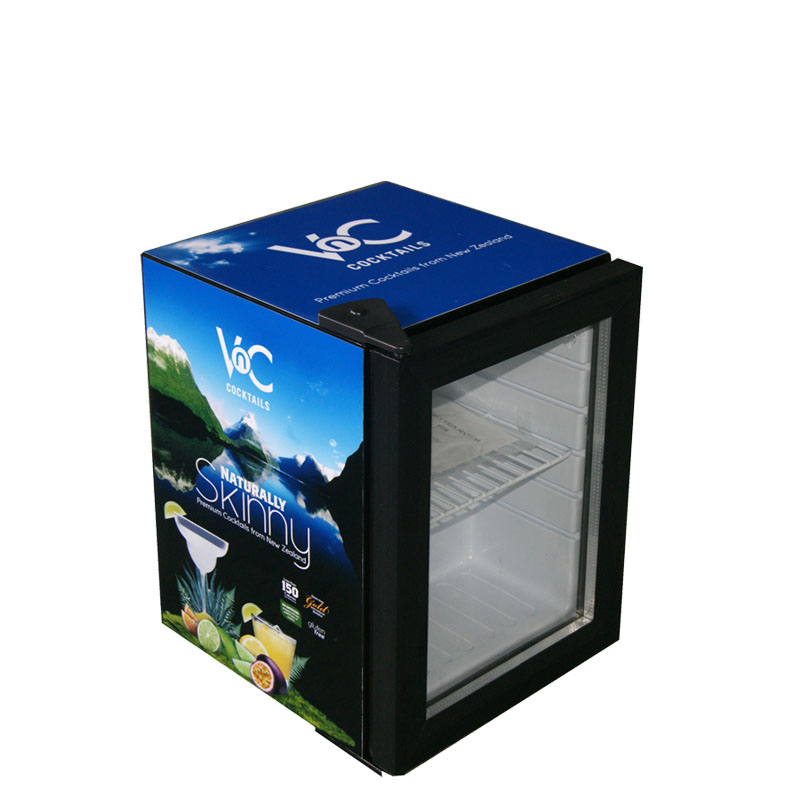 Glass Door Beverage Display Freezer