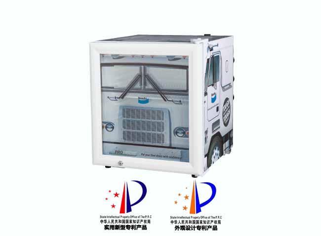 Commercial Beverage Display Freezer with Transparent Door