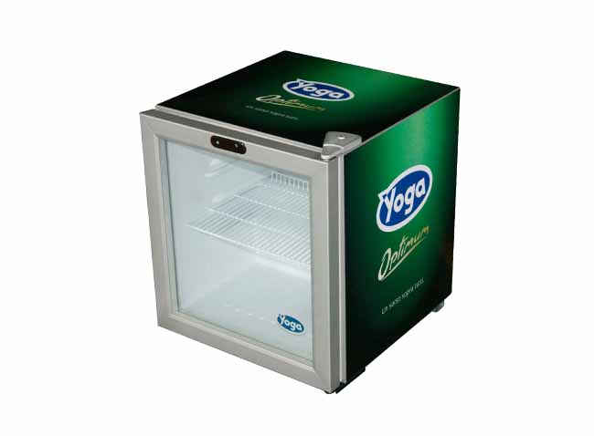 Glass Door Beverage Display Freezer