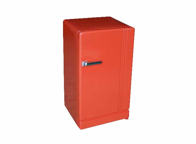 Retro Style Beverage Refrigerator